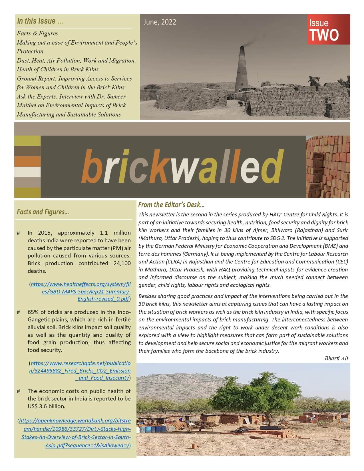 Brickwalled Newsletter Issue 2 June 2022